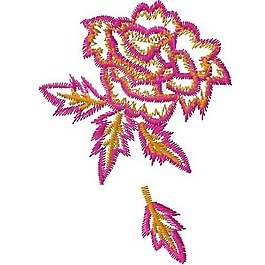 繡花 花紋 花朵 免費(fèi)素材