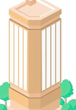 城市建筑矢量圖