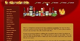 歐美烹飪配料銷售網(wǎng)頁模板