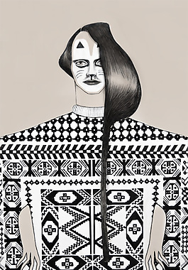 位圖 插畫 時(shí)尚插畫 插畫師 Tara 免費(fèi)素材