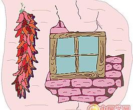 卡通建筑物