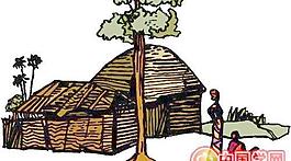 卡通建筑物
