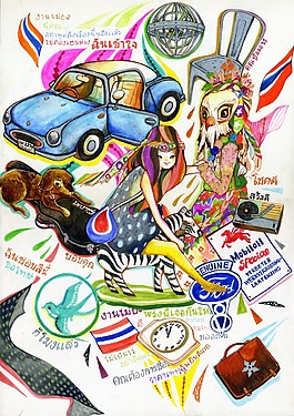 位圖 插畫 插畫師 糖果貓貓 中國風 免費素材