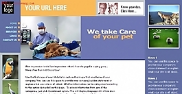 歐美動物醫院網站模板