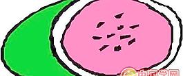 西瓜矢量圖