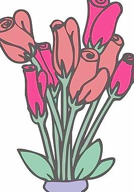 牡丹玫瑰菊花