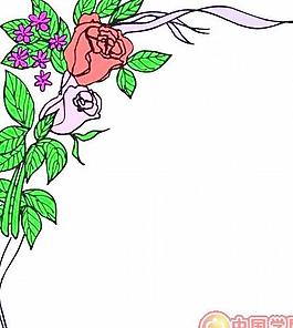 卡通矢量鮮花