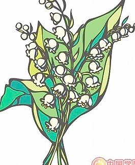卡通矢量鮮花