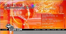 汽車紅色網(wǎng)頁模板