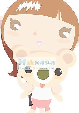 卡通漫畫(huà)人物矢量圖