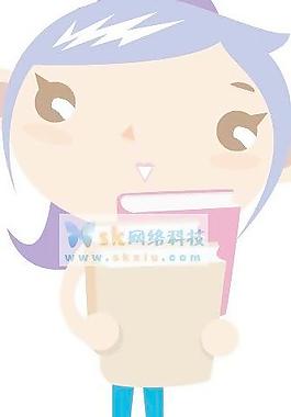 卡通漫畫人物矢量圖