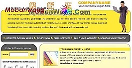 域名建站服务网页模板