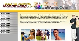 戶外休閑俱樂部網頁模板