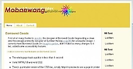 虛擬暑假BLOG網(wǎng)頁模板