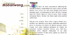 汽车主题BLOG网页模板