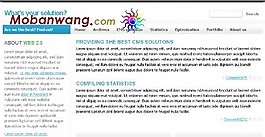 互動(dòng)問(wèn)答網(wǎng)頁(yè)模板
