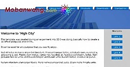 高樓城市網(wǎng)頁模板