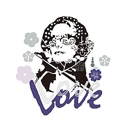 印花矢量圖 T恤圖案 印燙結(jié)合 燙鉆 圖文結(jié)合 免費素材