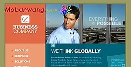 商務(wù)企業(yè)網(wǎng)站模板