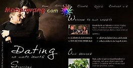 黑色愛情主題網(wǎng)頁模板