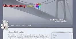 吊桥之下BLOG网页模板