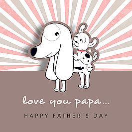 父親節快樂ceilebrations概念