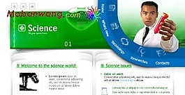 化學科學研究機構網頁模板