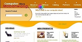 電腦硬件銷售企業(yè)網(wǎng)站模板