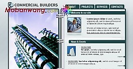 商務建筑設計公司網(wǎng)頁模板