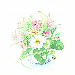 位圖 植物 寫意花卉 花朵 菊花 免費素材