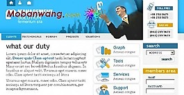 經(jīng)營管理BLOG網(wǎng)頁模板