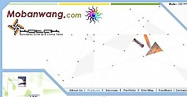 幾何圖形企業(yè)網(wǎng)站模板