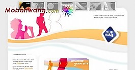 音樂俱樂部網(wǎng)頁模板