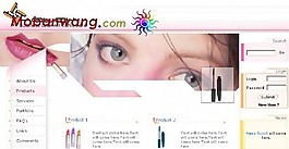 女性口紅企業(yè)網(wǎng)頁模板