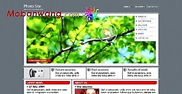 個(gè)人圖片網(wǎng)站網(wǎng)頁(yè)模板