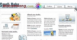 小型機(jī)器人設(shè)計(jì)網(wǎng)頁模板