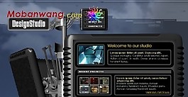 歐美3D設計公司網頁模板
