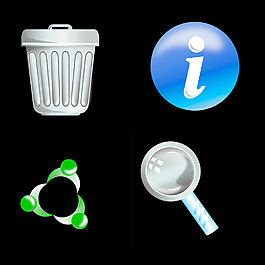 垃圾信息圖標的放大鏡