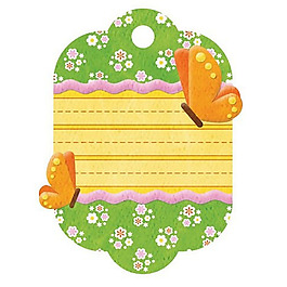 吊牌 花紋 花朵 蝴蝶 免費素材