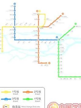 廣州地鐵線路圖