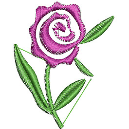 绣花 花朵 免费素材