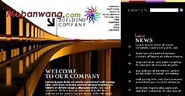 橋梁建筑設計公司網(wǎng)頁模板