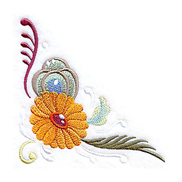 繡花 花紋 花朵 樹葉 嬰童裝 免費(fèi)素材