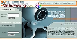 攝像頭生產(chǎn)企業(yè)網(wǎng)頁模板