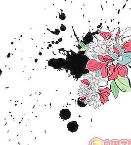 卡通花朵