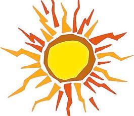 夏天太陽