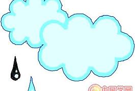 雷電下雨天氣