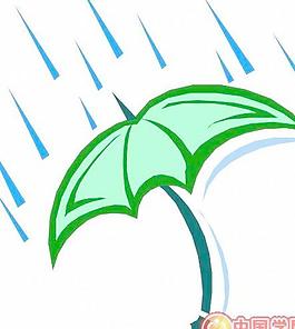 雷電下雨天氣