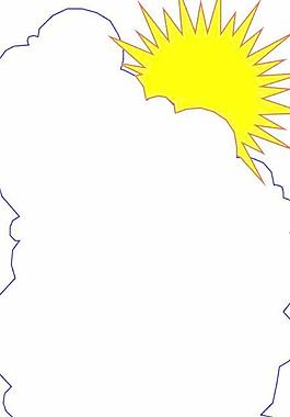 夏天太陽