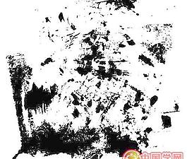 矢量水墨素材